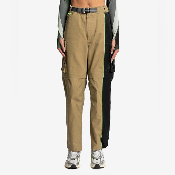 Nike x Feng Chen Wang Cargo Pants Khaki Brown Unisex Size XS DV4004-255 NWT - Picture 1 of 10